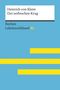 Theodor Pelster: Der zerbrochne Krug von Heinrich von Kleist: Lektüreschlüssel mit Inhaltsangabe, Interpretation, Prüfungsaufgaben mit Lösungen, Lernglossar. (Reclam Lektüreschlüssel XL), Buch