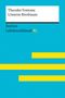 Wilhelm Borcherding: Unterm Birnbaum von Theodor Fontane: Lektüreschlüssel mit Inhaltsangabe, Interpretation, Prüfungsaufgaben mit Lösungen, Lernglossar (Lektüreschlüssel XL), Buch
