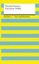Buchtitel: "Frau Jenny Treibel" von Theodor Fontane, Reclam XL. Gelbe und blaue Streifen auf dem Cover., Buch