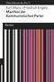 Karl Marx: Manifest der Kommunistischen Partei, Buch