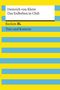 Heinrich von Kleist: Das Erdbeben in Chili. Textausgabe mit Kommentar und Materialien, Buch