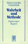 Hans-Georg Gadamer: Hermeneutik II. Wahrheit und Methode. Studienausgabe, Buch