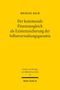 Michael Bach: Der kommunale Finanzausgleich als Existenzsicherung der Selbstverwaltungsgarantie, Buch