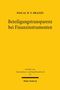 Pascal W. F. Brandt: Beteiligungstransparenz bei Finanzinstrumenten, Buch