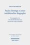 Oda Wischmeyer: Paulus: Beiträge zu einer intellektuellen Biographie, Buch