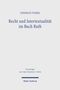 Deborah Storek: Recht und Intertextualität im Buch Ruth, Buch