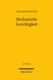 Titel: "Mechanische Gerechtigkeit", Autor: Yoan Hermstrüwer, Verlag: Mohr Siebeck, gelbes Cover im minimalistischen Stil., Buch