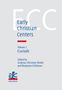 "Early Christian Centers, Volume 1: Corinth, Edited by Andreas-Christian Heidel and Benjamin Schliesser." Unten ein Logo mit Löwe., Buch
