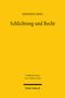 Josephine Odrig: Schlichtung und Recht, Buch, Buch