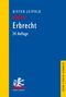 Titel: "Erbrecht", 24. Auflage, Autor: Dieter Leipold. Blaues Cover, vertikaler gelber Streifen links. Unten ein Logo., Buch