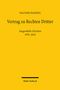 Walther Hadding: Vertrag zu Rechten Dritter, Buch