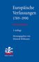 Europäische Verfassungen 1789-1990, Buch