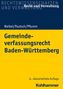 : Gemeindeverfassungsrecht Baden-Württemberg, Buch