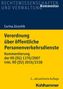 Corina Jürschik: Verordnung über öffentliche Personenverkehrsdienste, Buch