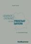 Text: "Jürgen Busse. Gemeindeordnung für den Freistaat Bayern. 14., überarbeitete Auflage. Kohlhammer." Kontur Bayerns., Buch