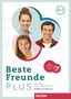 Manuela Georgiakaki: Beste Freunde PLUS B1.2. Arbeitsbuch plus interaktive Version, 1 Buch und 1 Diverse