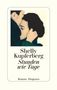 Shelly Kupferberg, Stunden wie Tage. Illustration: Zwei Personen in einer innigen Umarmung., Buch