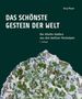 "DAS SCHÖNSTE GESTEIN DER WELT" und "Der Allalin-Gabbro aus den Walliser Hochalpen." Unten Gesteinsbild in Grün und Weiß.