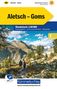 KuF Schweiz Wanderkarte 25 Aletsch / Lötschental / Goms 1 : 60 000, Karten