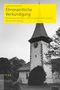 Text: "André M. Stephany - Ehrenamtliche Verkündigung: Bedeutung und Rolle in den evangelisch-reformierten Kirchen der Schweiz."  
Schwarz-weißes Foto eines Kirchturms mit Uhr., Buch