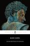 "Marc Aurel: Selbstbetrachtungen" zeigt eine Büste in blauen Tönen. PENGUIN KLASSIKER-Logo darunter., Buch