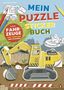 Isabel Große Holtforth: Mein bunter Puzzle-Sticker-Spaß - Fahrzeuge, Buch