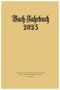 Bach-Jahrbuch 2023, Buch