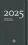 Kirchlicher Amtskalender 2025 - grau, Buch