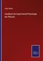 Julius Sachs: Handbuch der Experimental-Physiologie der Pflanzen, Buch
