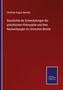 Christian August Brandis: Geschichte der Entwickelungen der griechischen Philosophie und ihrer Nachwirkungen im römischen Reiche, Buch