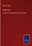 Robert H. Baynes: English Lyrics, Buch