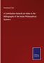 Fitzedward Hall: A Contribution towards an Index to the Bibliography of the Indian Philosophical Systems, Buch