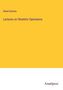 Robert Barnes: Lectures on Obstetric Operations, Buch