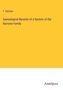 F. Denison: Genealogical Records of a Section of the Burrows Family, Buch
