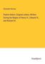Alexander Ramsay: Paston letters: Original Letters, Written During the Reigns of Henry VI., Edward IV., and Richard III., Buch