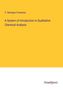 C. Remigius Fresenius: A System of Introduction in Qualitative Chemical Analysis, Buch