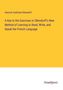 Heinrich Gottfried Ollendorff: A Key to the Exercises in Ollendorff's New Method of Learning to Read, Write, and Speak the French Language, Buch