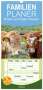 Jean-Louis Glineur: Familienplaner 2024 - Rinder auf Eifeler Wiesen mit 5 Spalten (Wandkalender, 21 x 45 cm) CALVENDO, Kalender