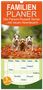 Kathrin Köntopp: Familienplaner 2024 - Die Parson-Russell-Terrier ...mit neuen Abenteuern aus der Hundeknipserei mit 5 Spalten (Wandkalender, 21 x 45 cm) CALVENDO, KAL