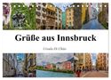 Ursula Di Chito: Grüße aus Innsbruck (Tischkalender 2024 DIN A5 quer), CALVENDO Monatskalender, Kalender