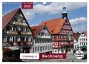 Angelika Keller: Unterwegs in Backnang (Wandkalender 2024 DIN A3 quer), CALVENDO Monatskalender, KAL