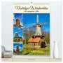 Claudia Kleemann: Nostalgie Windmühlen (hochwertiger Premium Wandkalender 2024 DIN A2 hoch), Kunstdruck in Hochglanz, Kalender
