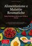 Titel: "Alimentazione e Malattie Reumatiche". Illustration von Früchten, Avocado und Spiegelei., Buch