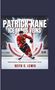 "Patrick Kane: Ice in His Veins" von Keith C. Lewis. Eishockeyspieler in rotem Trikot mit Puck auf dem Eis., Buch
