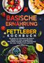 "Basische Ernährung und Fettleber Kochbuch: 2-in-1 mit Rezepten für Säure-Basen-Haushalt und Leber. Nina Schulz, Carina Lehmann."  
  
Oben links ein Dessert mit Beeren, rechts ein Teller mit Lachs. Unten diverse Früchte und Gemüse um eine Schale gruppiert., Buch