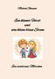 Text oben: „Michael Ghanem“. Titel: „Ein kleiner Fürst und eine kleine blaue Sirene“. Unten: „Ein modernes Märchen“. Illustration: Kinderpaar hält sich vor Herz., Buch
