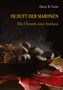 „IM DUFT DER MARONEN: Die Chronik eines Sterbens“ von Dieter R. Fuchs. Kastanien in einer Pfanne auf roten Blättern., Buch