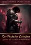"Helmut Aigner. Der Fluch des Paladins. Zweiter Teil der Aedon-Vohn Reihe." Ein Paladin in Rüstung hält ein Schwert, umgeben von brennenden Gebäuden., Buch