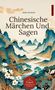 „Chinesische Märchen und Sagen“, Anna Volkova. Landschaft mit Bergen, Fluss und Blumen. „Sternbuch Verlag“-Logo unten., Buch