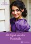 Titel: "Mit Esprit aus der Bredouille", Autor: Della Klaassen. Eine lächelnde Frau in lila Kleid lehnt an weißer Wand., Buch